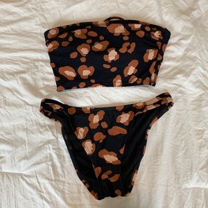 Cheetah print bikini